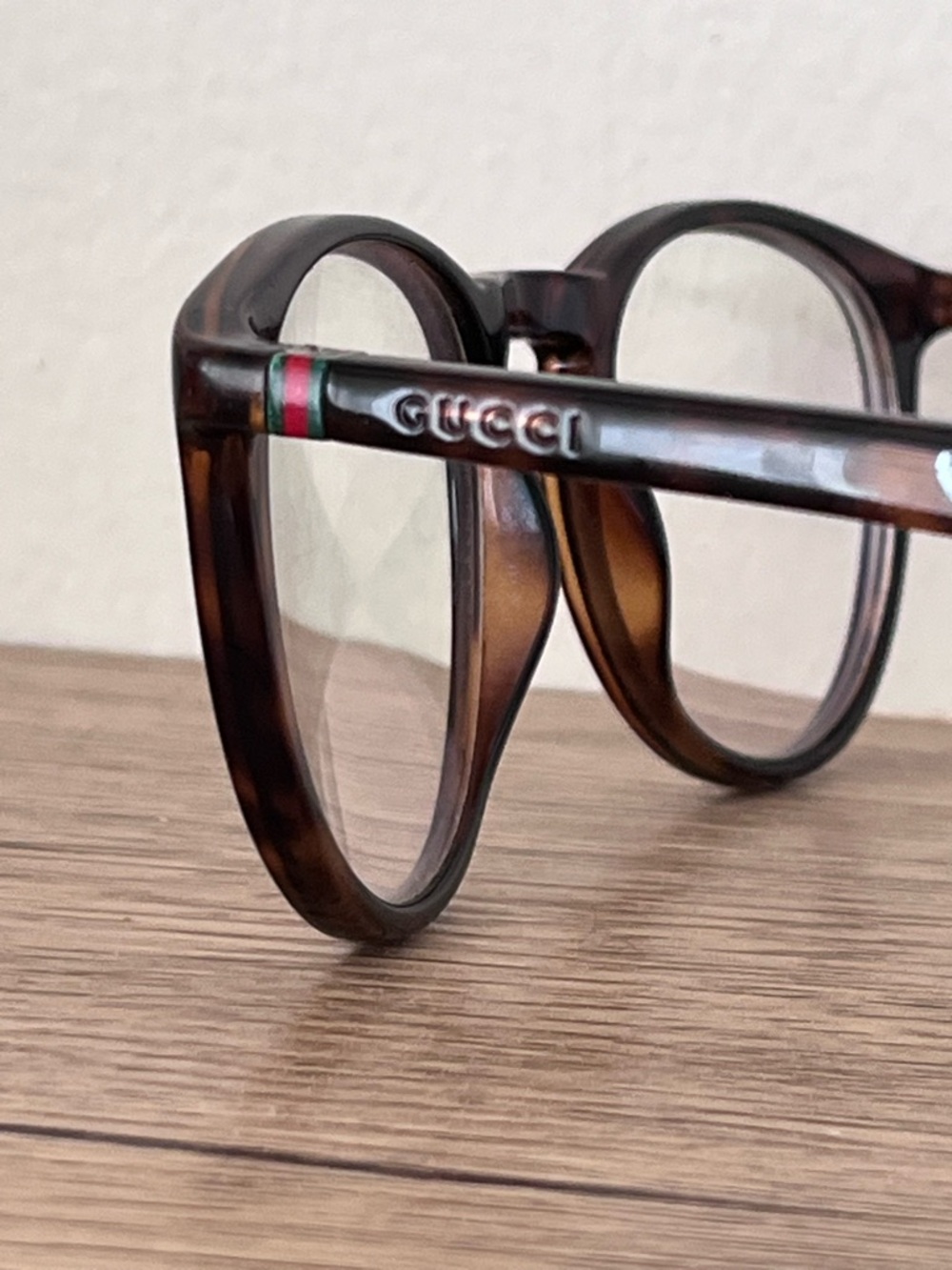 Gucci Tortoiseshell Round Prescription Glasses (no case) GG1152 GG/1152 - Picture 8 of 12